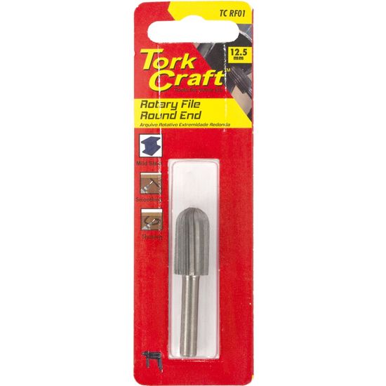 TORK CRAFT Rotary File Round End